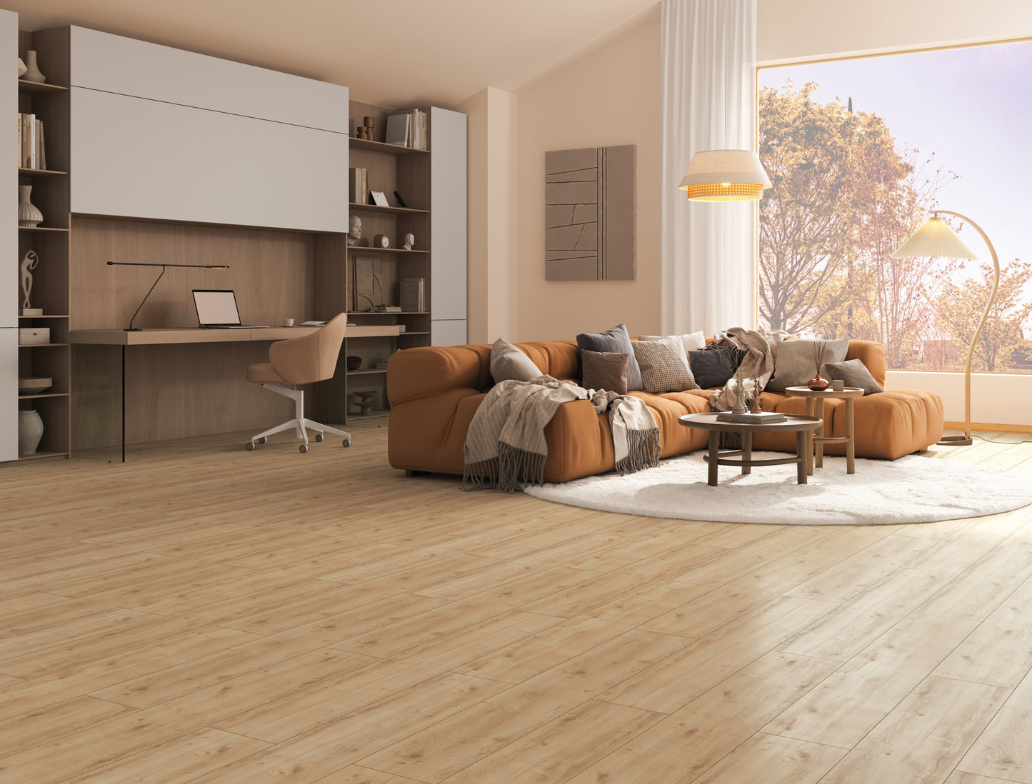Водоустойчив ламинат FLOORPAN FN035 (White Natural) AC4/32 10mm