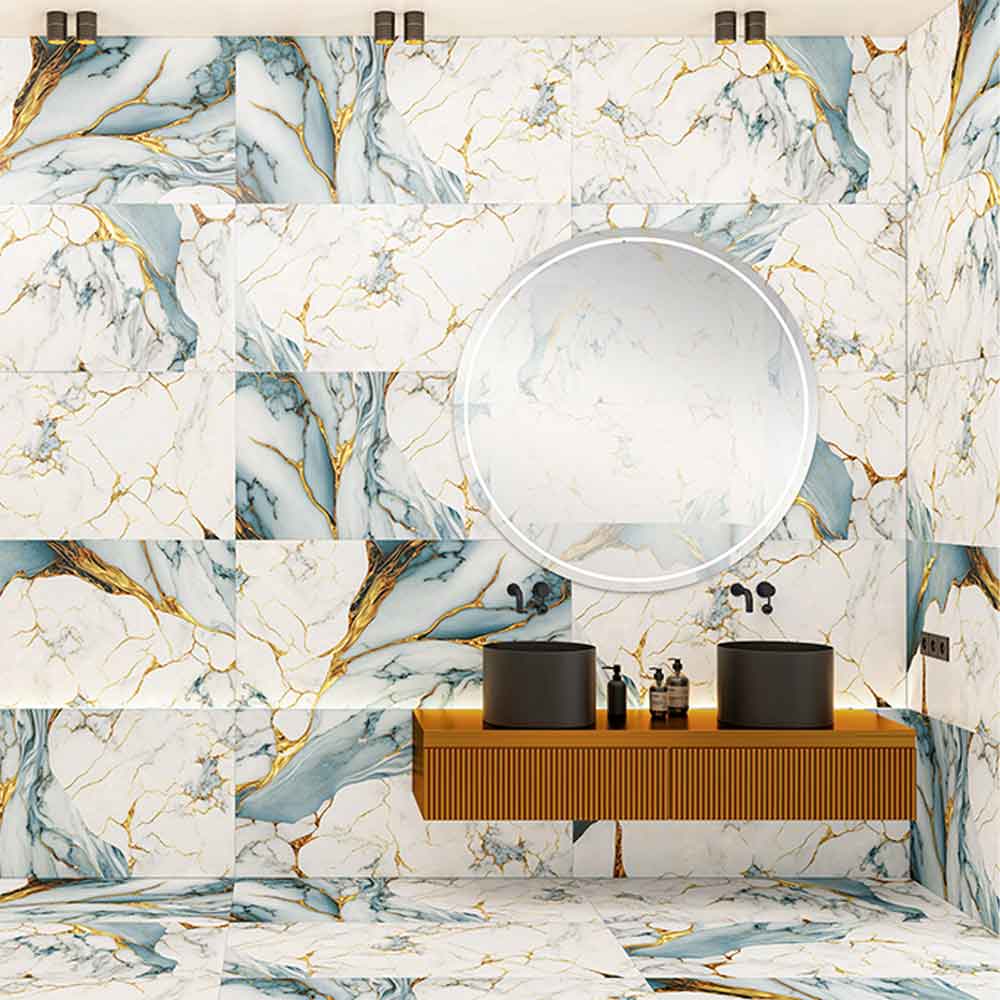 Гранитогрес ATLANTIC GOLD AQUAMARIN GLOSSY 60/120