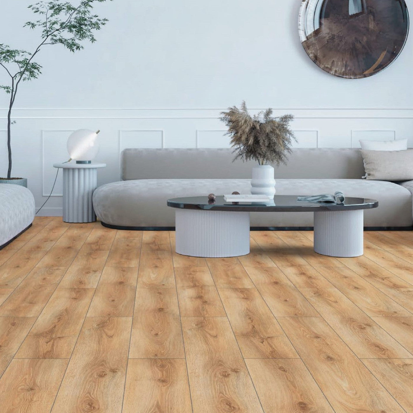 Водоустойчив ламиниран паркет Woodline 2010 8mm AC4/32 4V