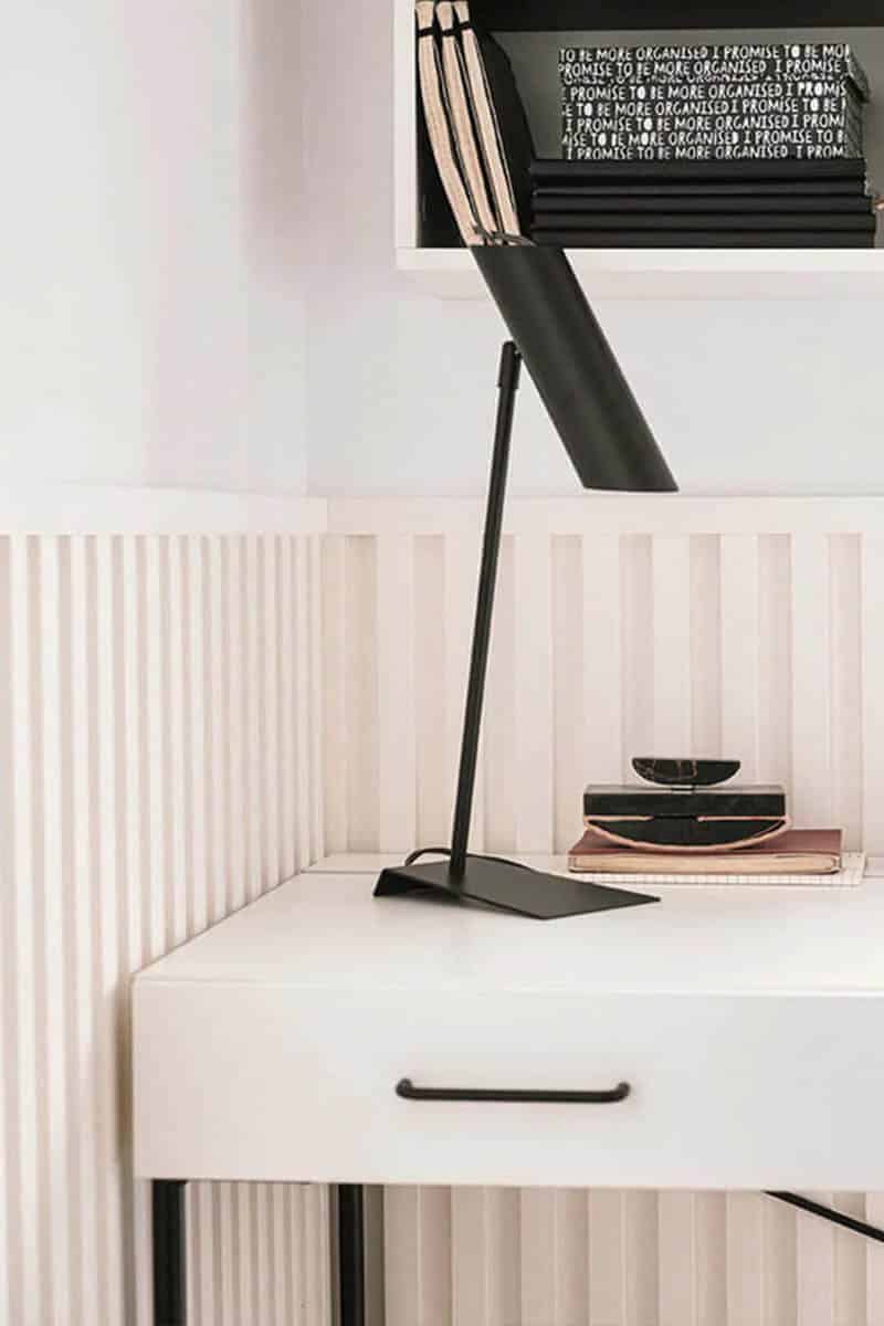 Стенен ляв профил Linerio M №6054514 Бял 2650