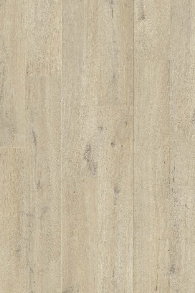 Водоустойчива настилка QuickStep AVMPU 40103 Памучен дъб бежов 5+1мм / 33 клас 4V