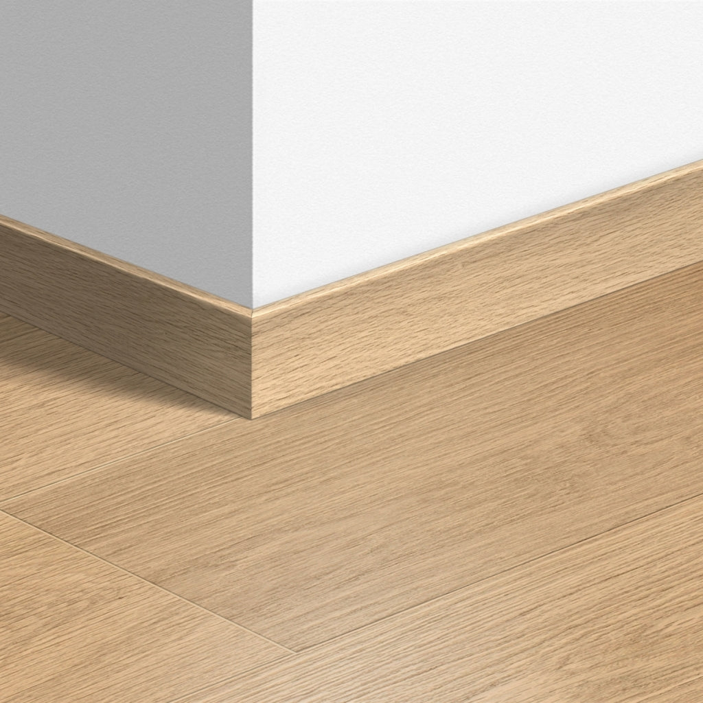 Перваз MDF Quickstep 1283 Дъб бял лакиран QSSK01283 58x12мм, 2.40м
