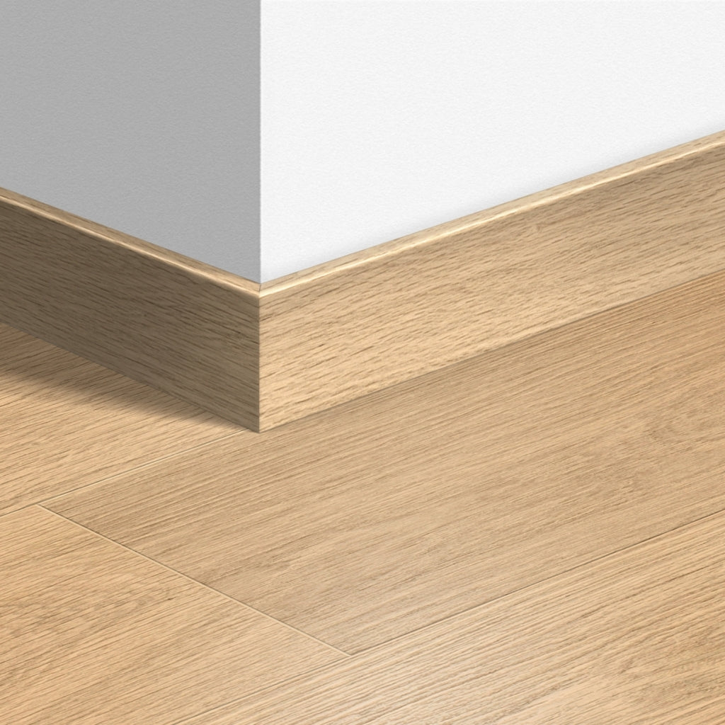 Перваз MDF Quickstep 1283 Дъб бял лакиран 77x14мм QSPSKR01283 2.40м