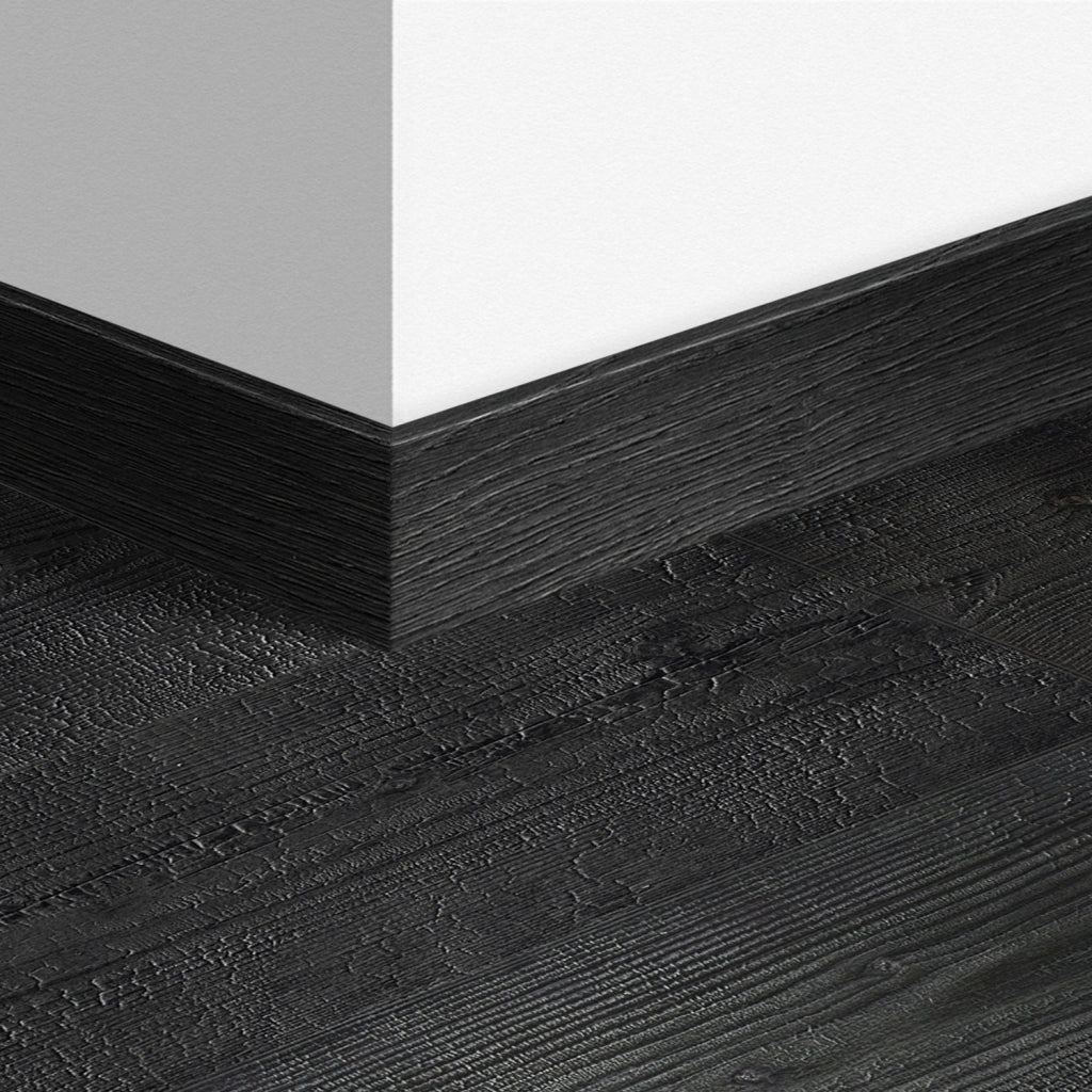 Перваз MDF Quickstep 1862 Изгорени дъски 77x14мм QSPSKR01862 2.40м