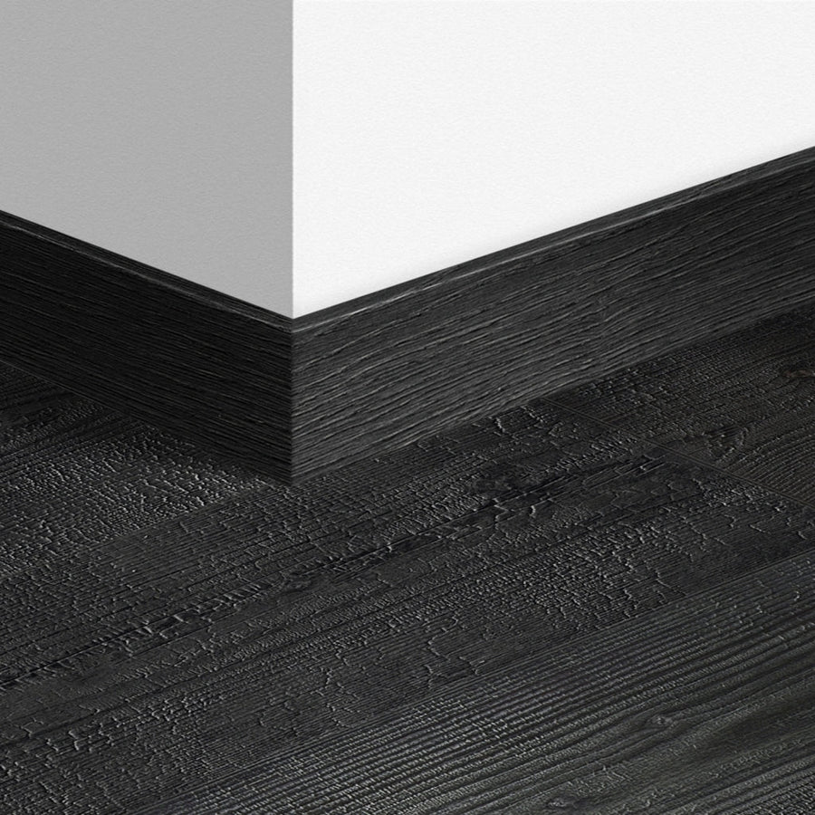 Перваз MDF Quickstep 1862 Изгорени дъски 77x14мм QSPSKR01862 2.40м