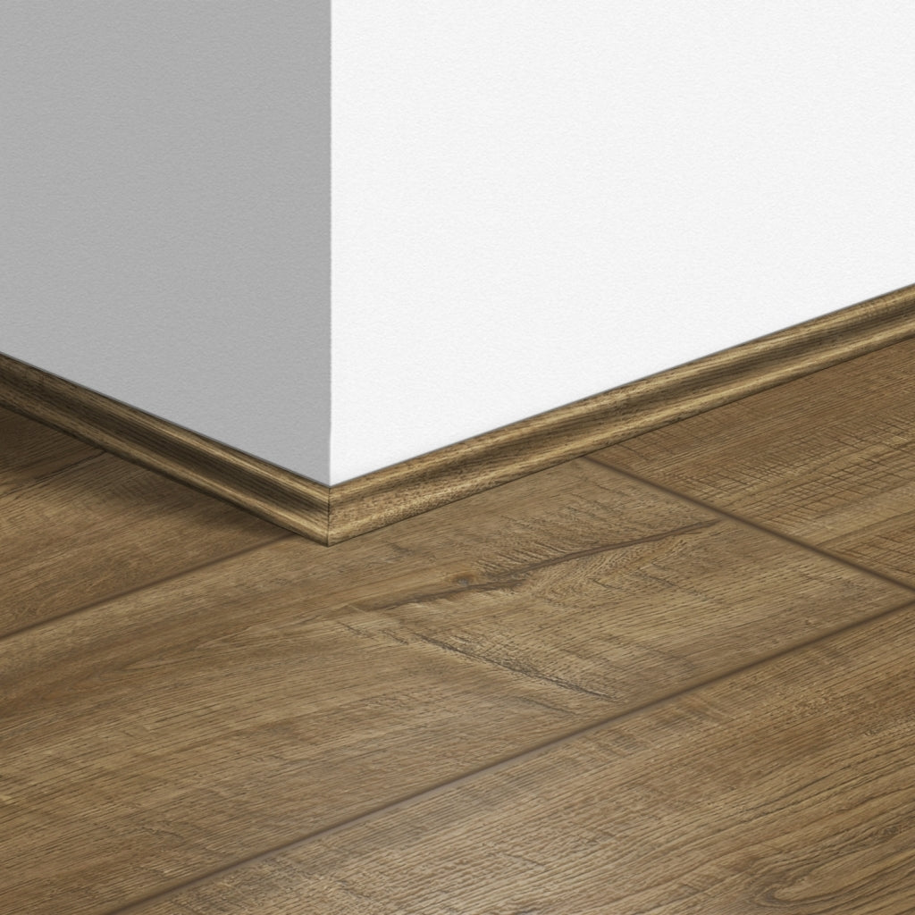 Ъглов профил MDF Quickstep 1850 Дъб сивокафяв дялан 17x17мм, 2.40м