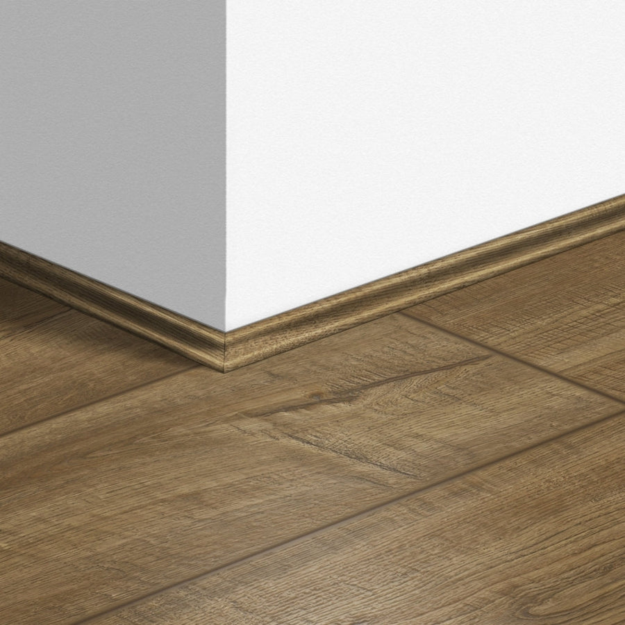 Ъглов профил MDF Quickstep 1850 Дъб сивокафяв дялан 17x17мм, 2.40м