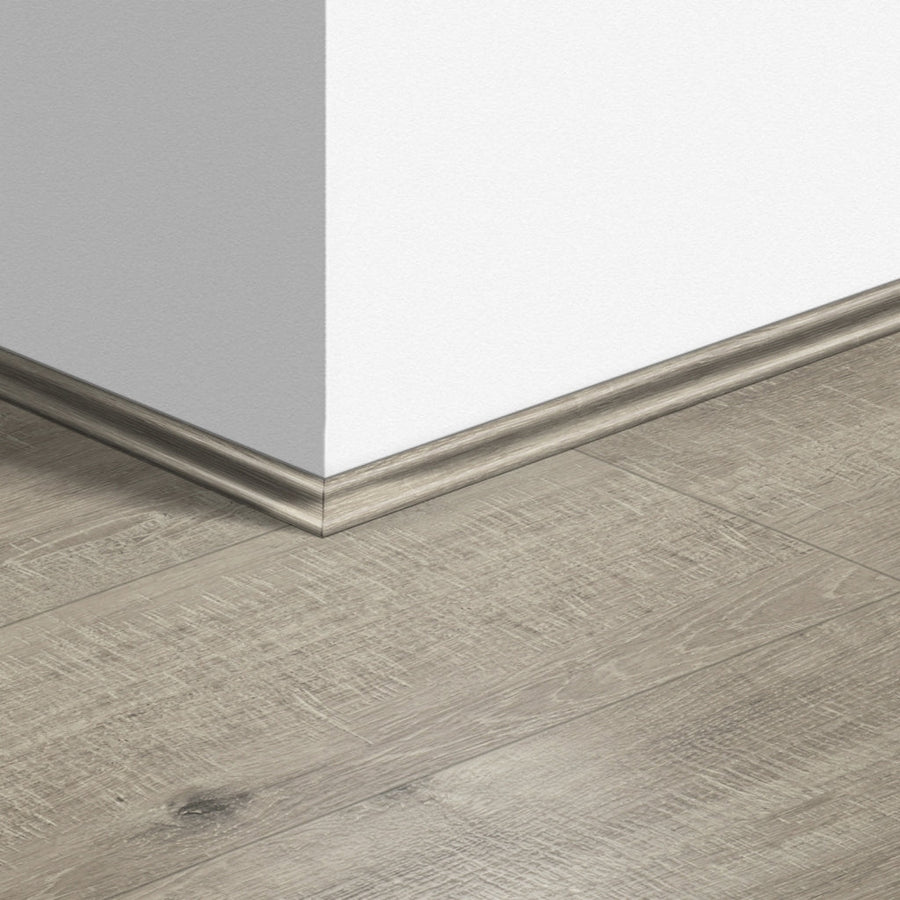 Ъглов профил MDF Quickstep 1858 Дъб сив дялан 17x17мм, 2.40м