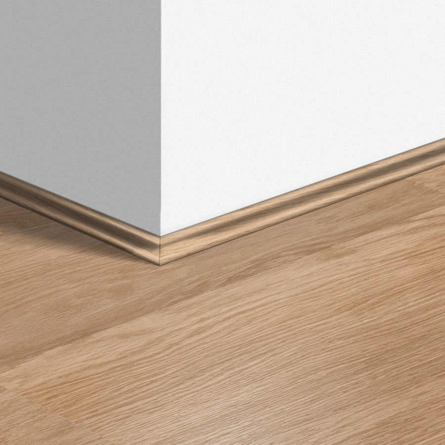 Ъглов профил MDF Quickstep 915 Дъб бял лакиран 17x17мм, 2.40м