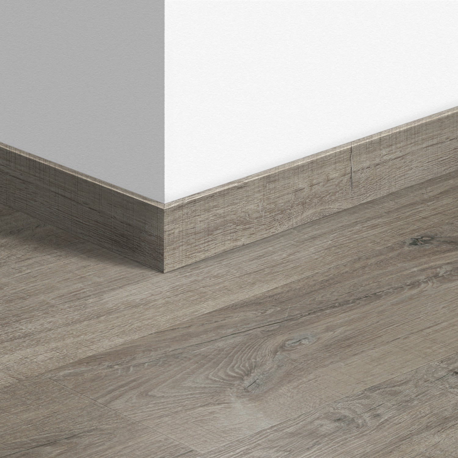 Перваз за LVT Quickstep 40106 Дъб памук сив винтидж 58x12мм QSVSK40106 2.40м