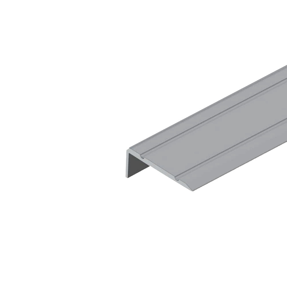 Алуминиева лайстна Г-профил EL2109 Металик 25x10мм, 0.9м