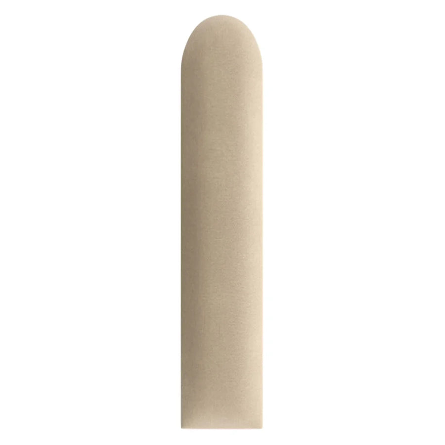 Тапициран стенен панел Vilo Oval Бежово 15x60 см