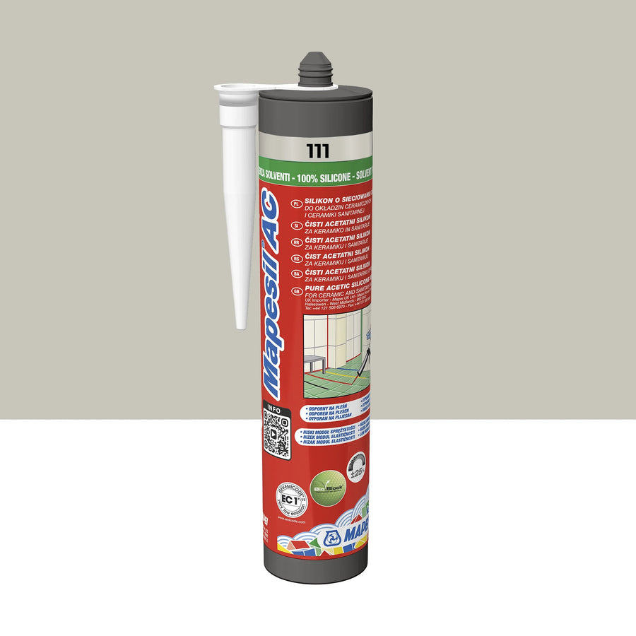 AC уплътнител Mapei Mapesil 111 Сребро 310мл.