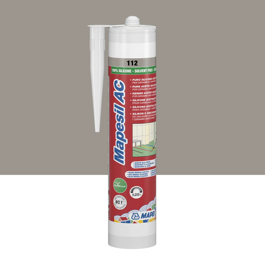 AC уплътнител Mapei Mapesil 112 Сив 310мл.