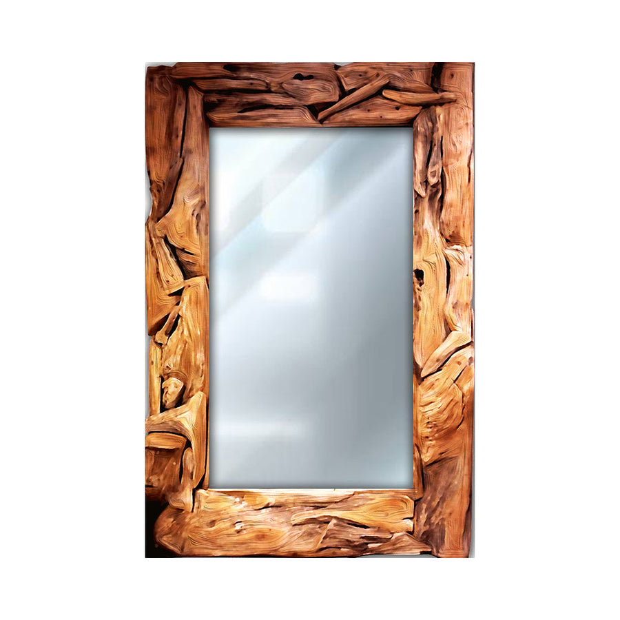 Огледало Тиков корен 80x120см