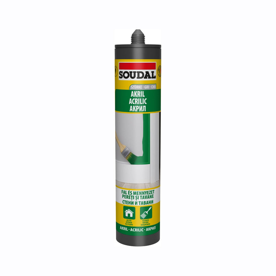 Акрилен уплътнител Soudal Сив 280мл