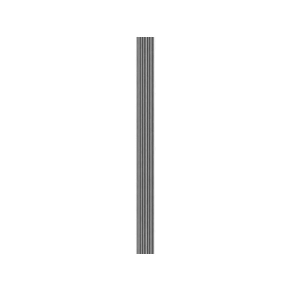 MPC ламелен стенен панел S Vilo №108890 14,8 x 265 x 1,4см - Brushed Steel
