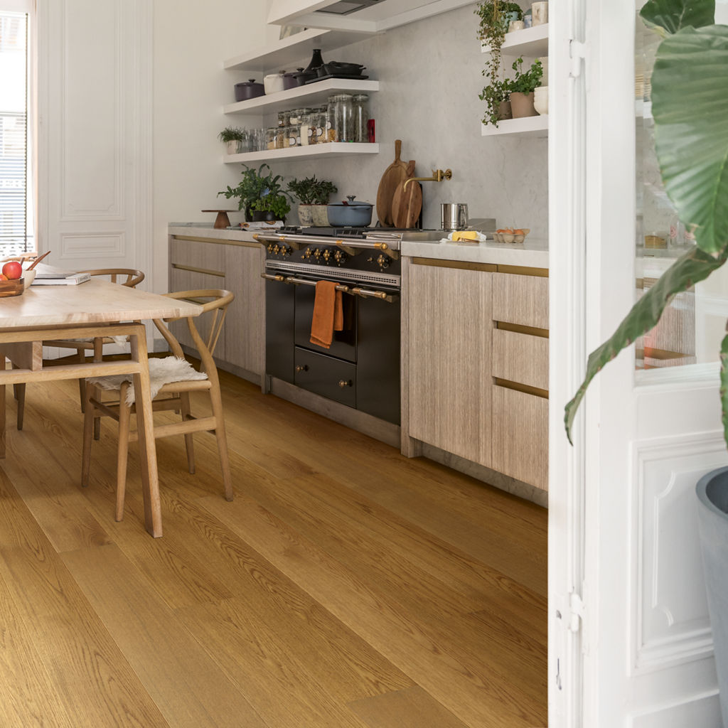 Трислоен паркет Quick-Step 3888 Toffee brown oak extra matt