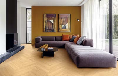 Ламиниран паркет KronoSwiss Grand Selection Herringbone №D80901 Дъб Навахо 14мм / 33 клас 4V