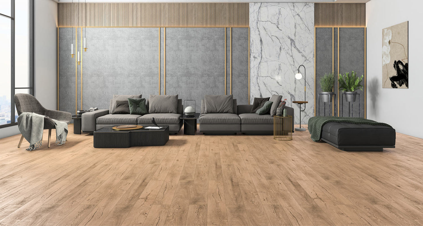 Водоустойчив ламинат FLOORPAN FN009 (Lefkas Oak) AC4/32 10mm